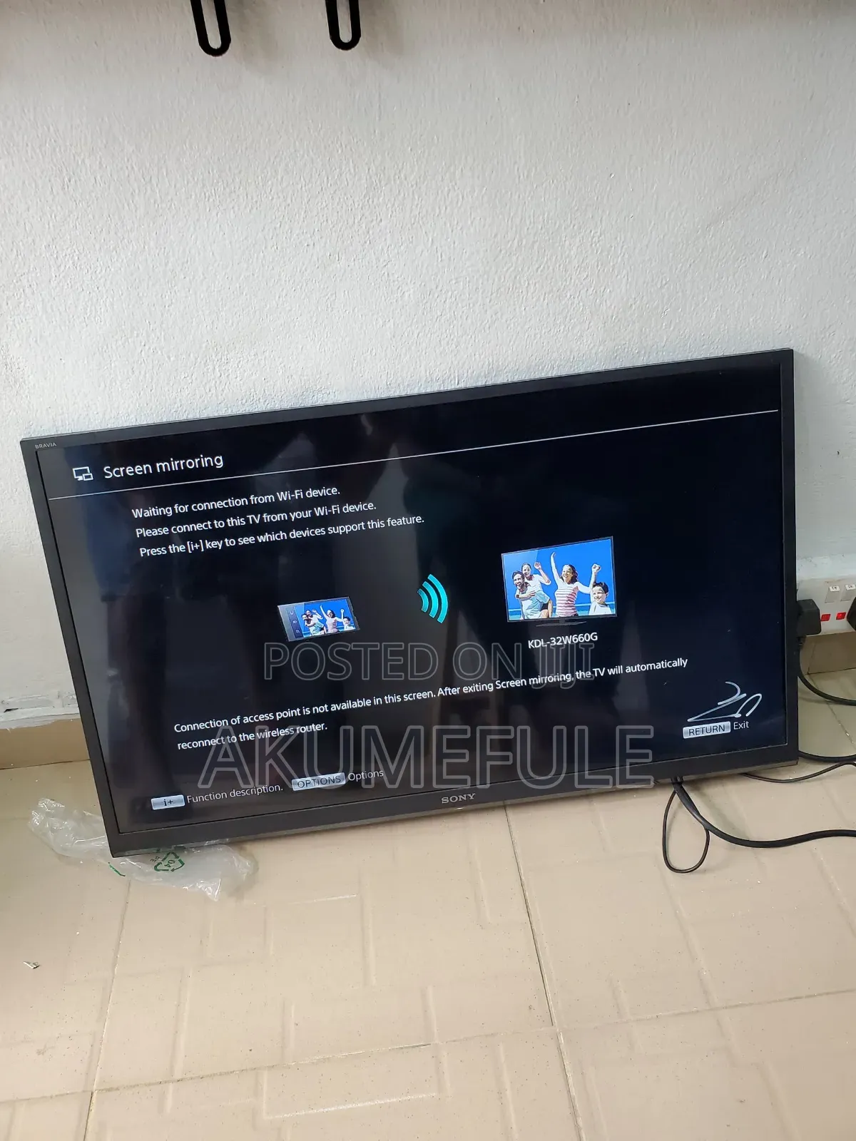 Sony Smart TV 32 Inches Display With Free Netflix Account
