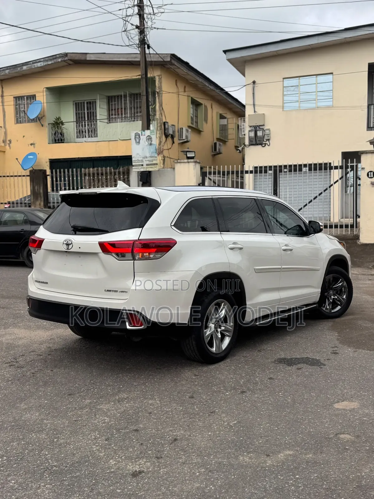 Toyota Highlander Limited Platinum 4x4 V6 (3.5L 6cyl 8A) 2018 White