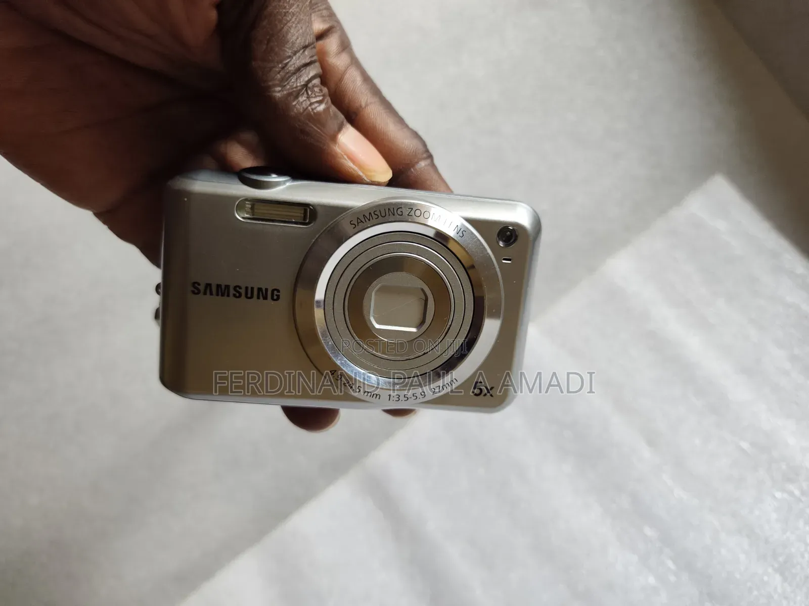 Samsung Digital Photo Video Camera for Vintage Passport Snapping