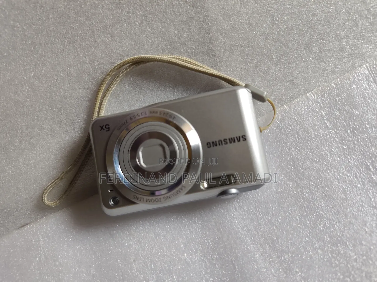 Samsung Digital Photo Video Camera for Vintage Passport Snapping