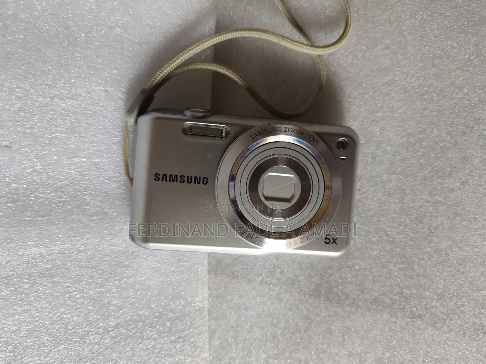 Samsung Digital Photo Video Camera for Vintage Passport Snapping