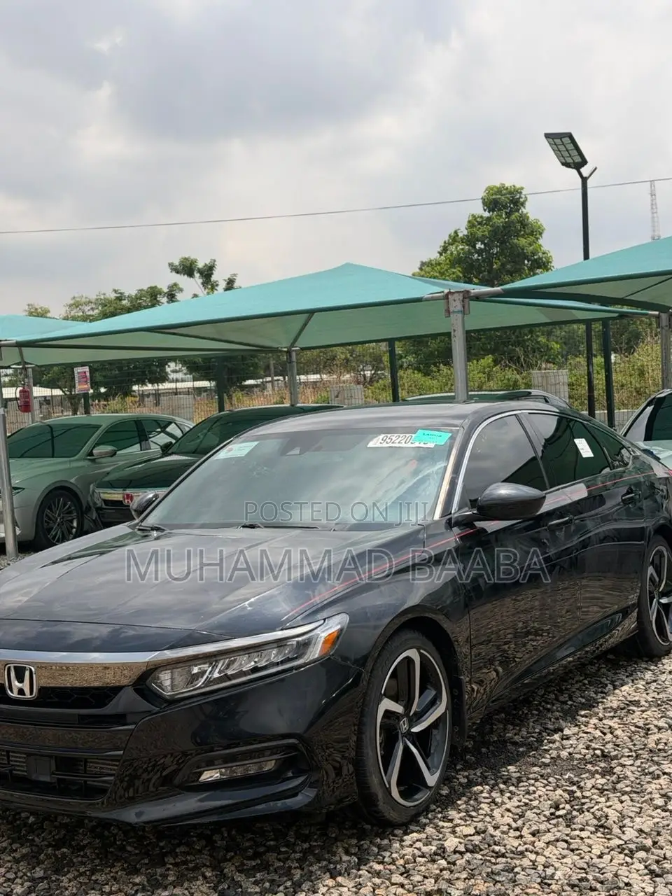 Honda Accord Sport (2.0L 4cyl Turbo 10A) 2019 Black