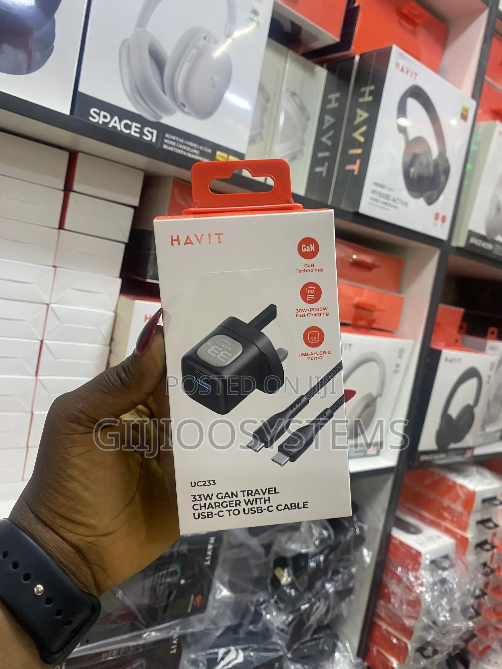 Havit Uc233 33w Gan Charger
