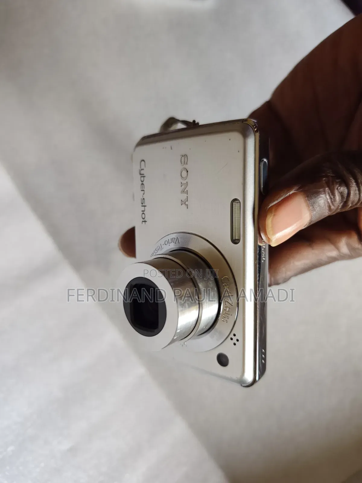 Sony Digital Photo Video Camera for Vintage Passport Snapping