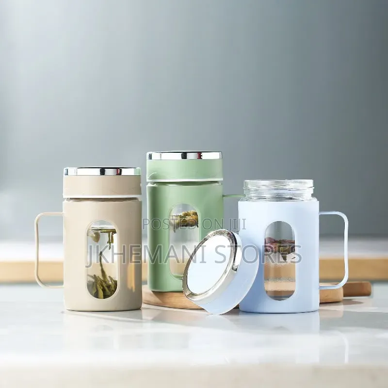 Double-Layered Plastic Glass Cup