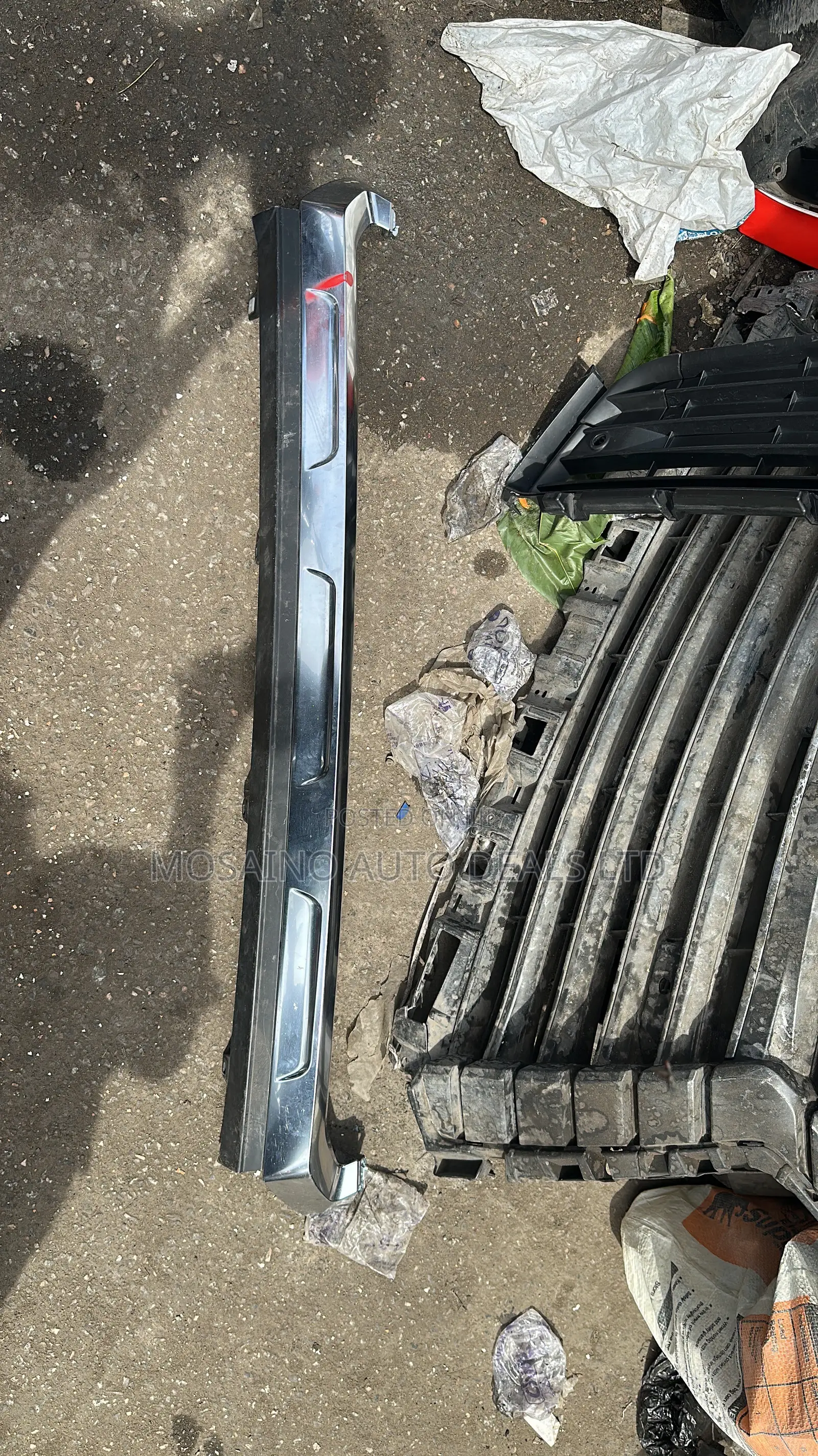 Back Bumper Highlander 2015