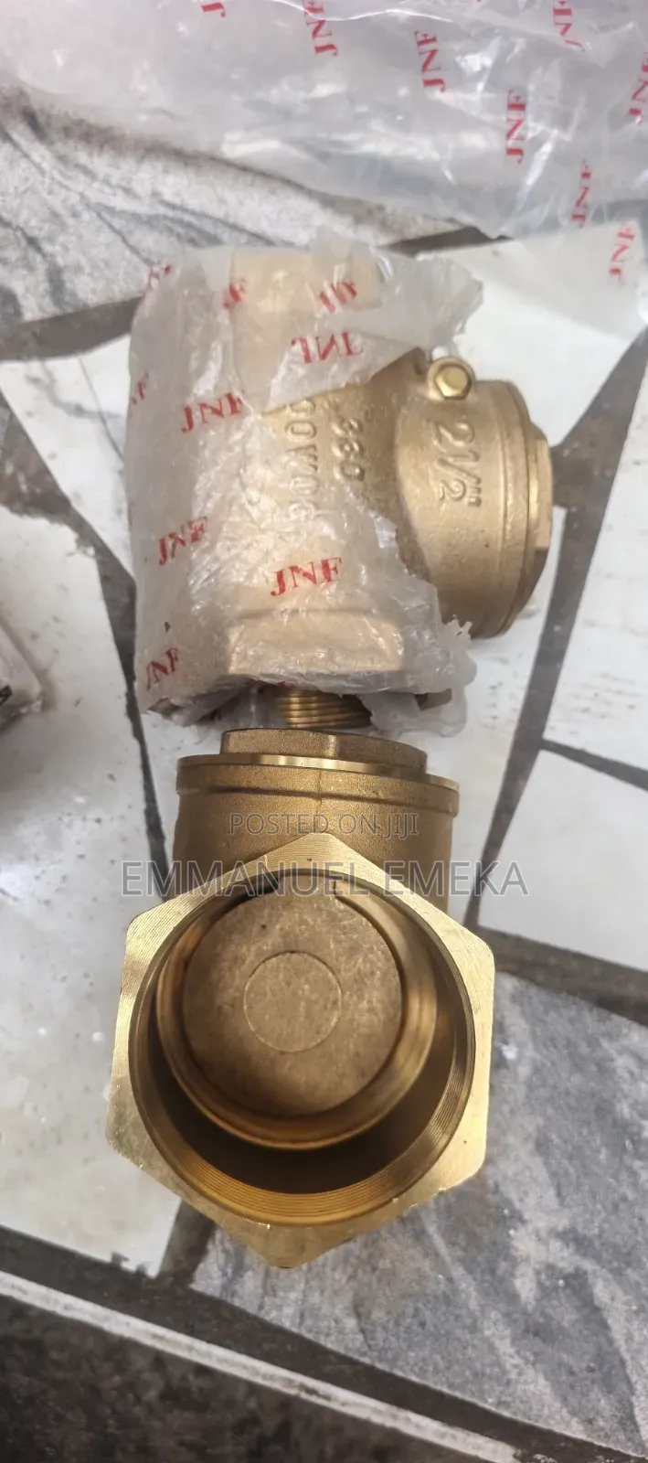 21⁄2 Italy Brass Check Valve (Non-Return Valve)