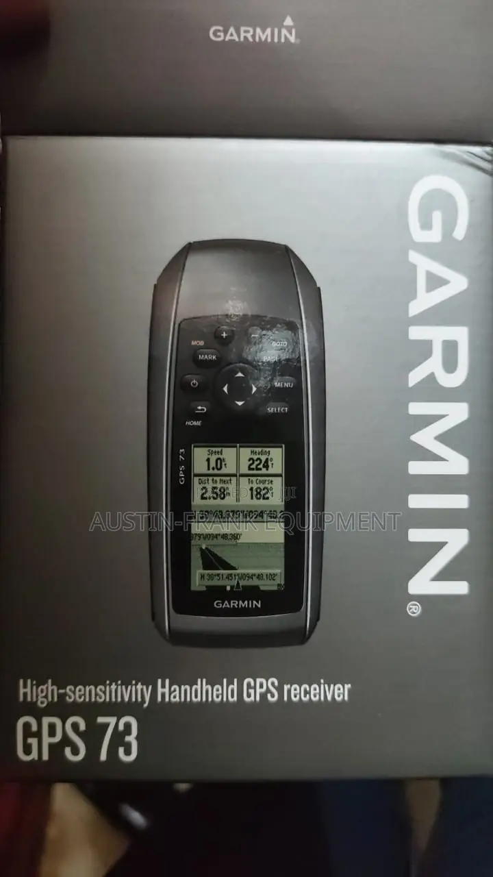 Garmin GPS 73 High-Sensitivity Handheld GPS Receiver Box