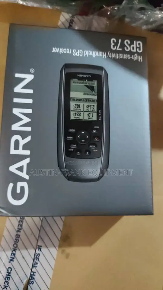 Garmin GPS 73 High-Sensitivity Handheld GPS Receiver Box