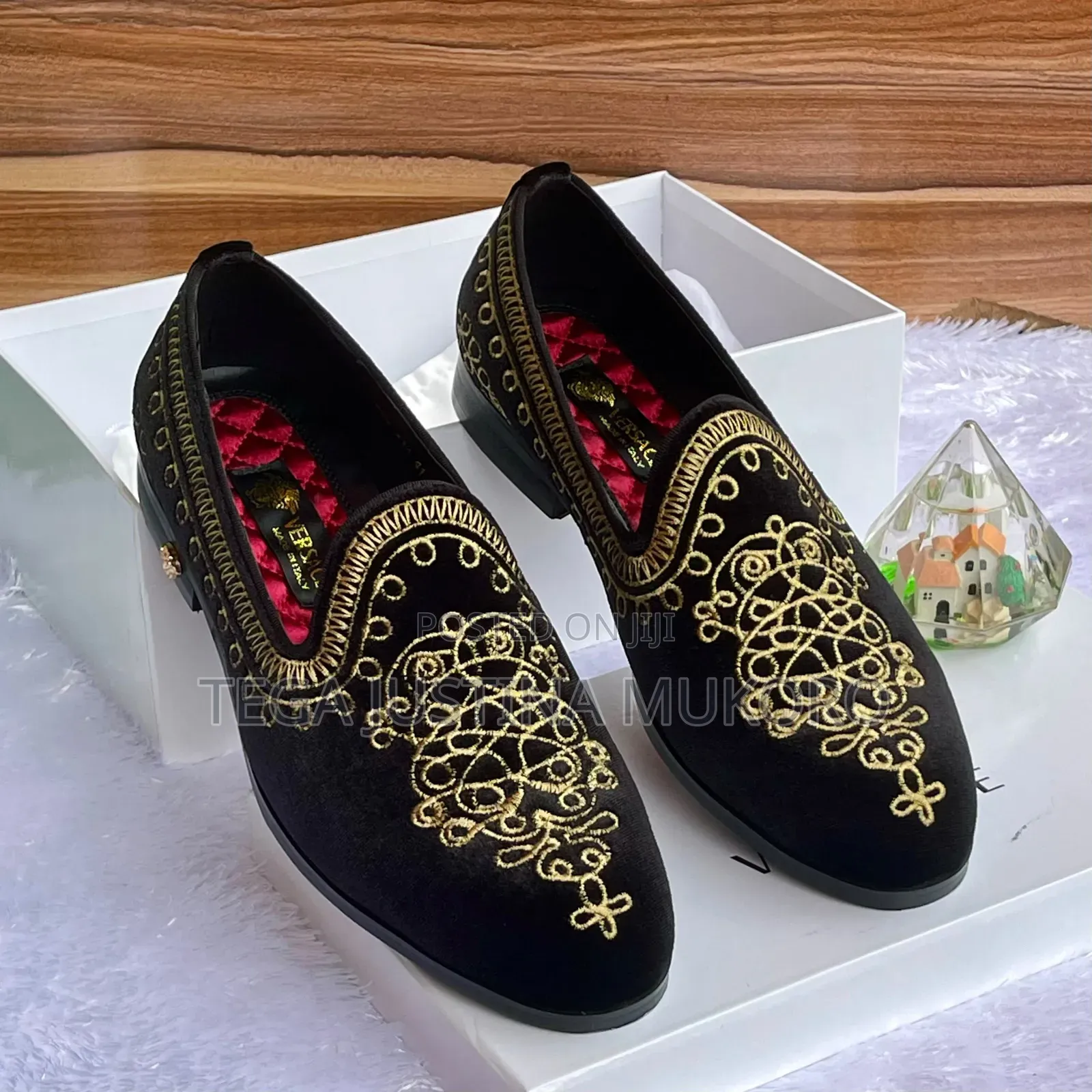 Luxury Different Colour Versace Men's Dress Shoes