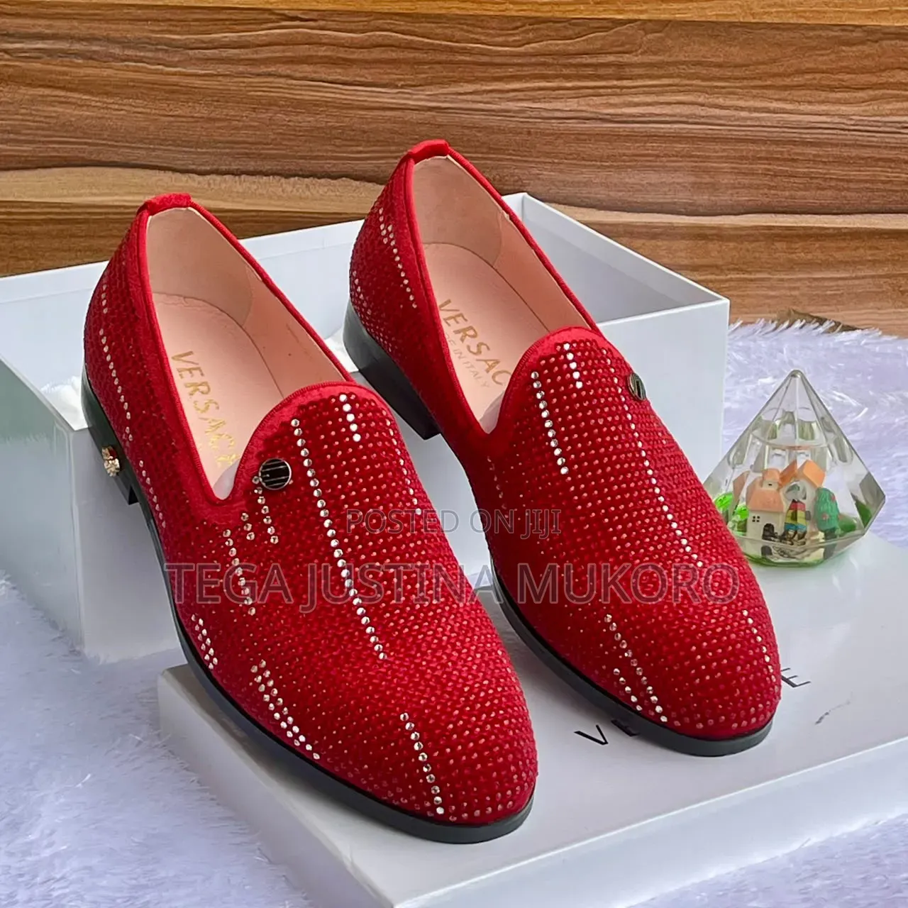 Luxury Different Colour Versace Men's Dress Shoes