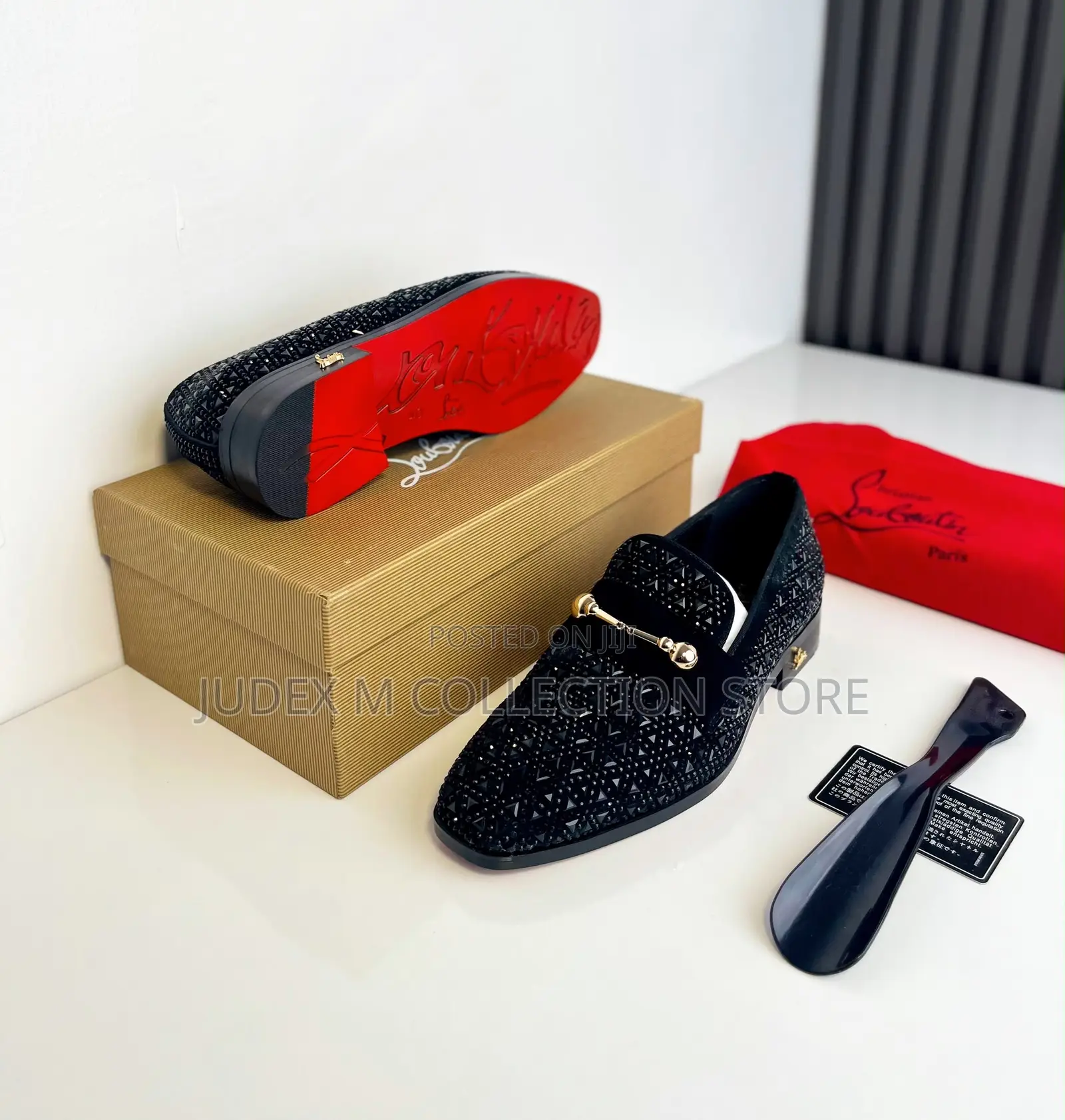Executive Christian Loubotin and FDCP Most Wanted Luxury Shoe