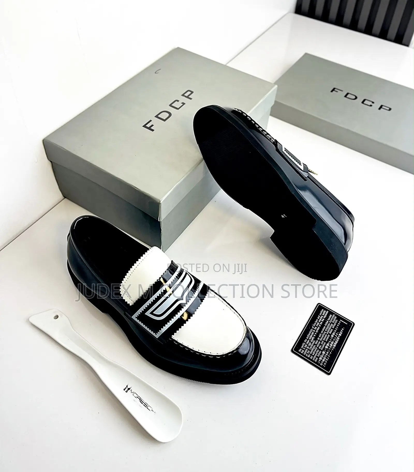 Executive Christian Loubotin and FDCP Most Wanted Luxury Shoe