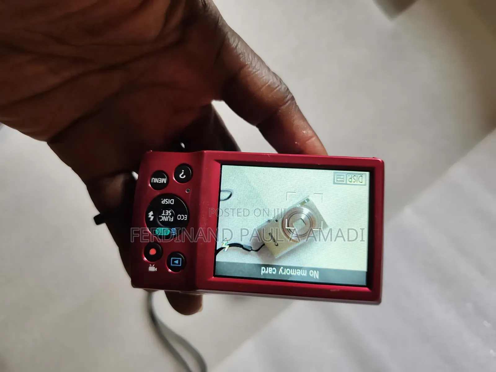 Canon Digital Photo Video Camera for Vintage Passport Snapping