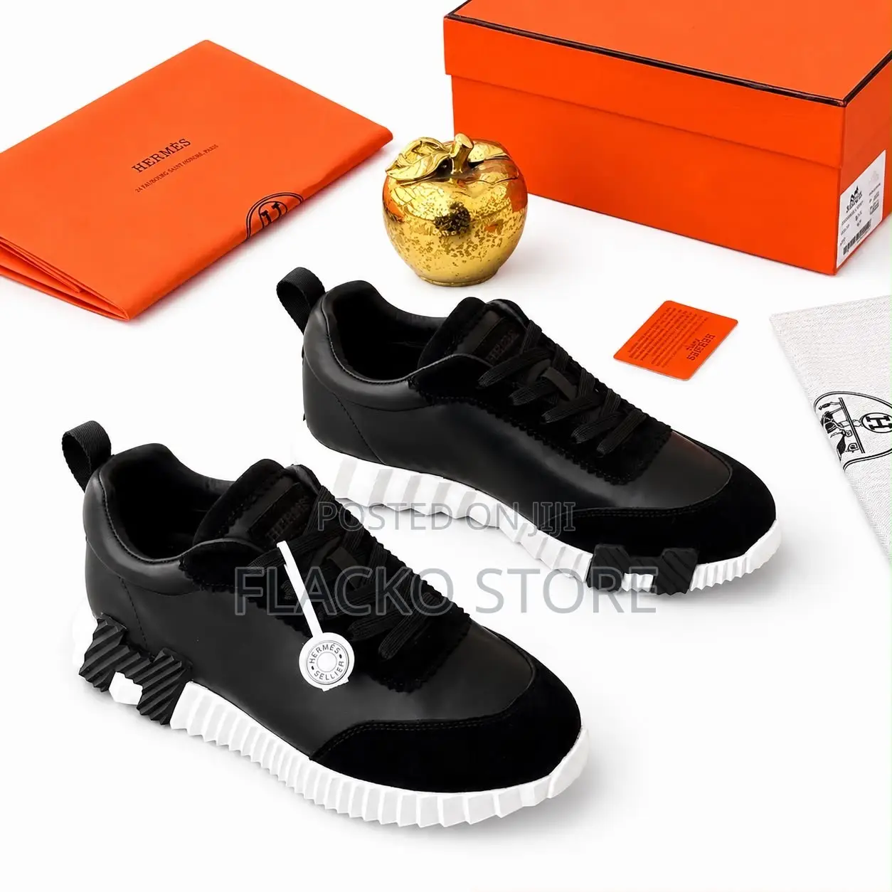 Original Hermes Pre Owned Luxury Sneakers