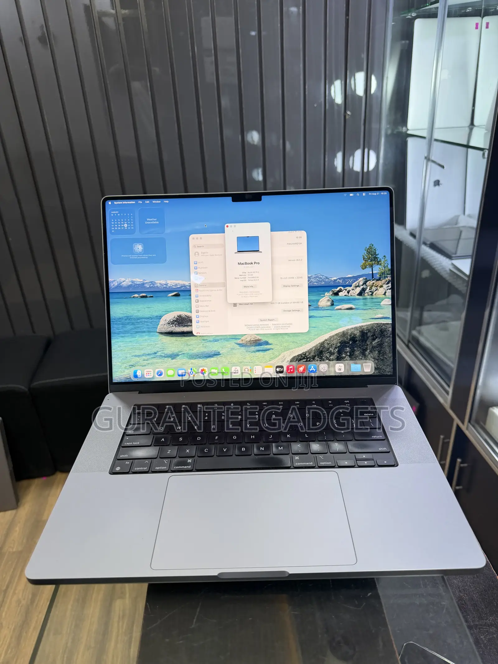 Laptop Apple MacBook Pro 2021 M1 16GB Apple M1 Pro SSD 1T