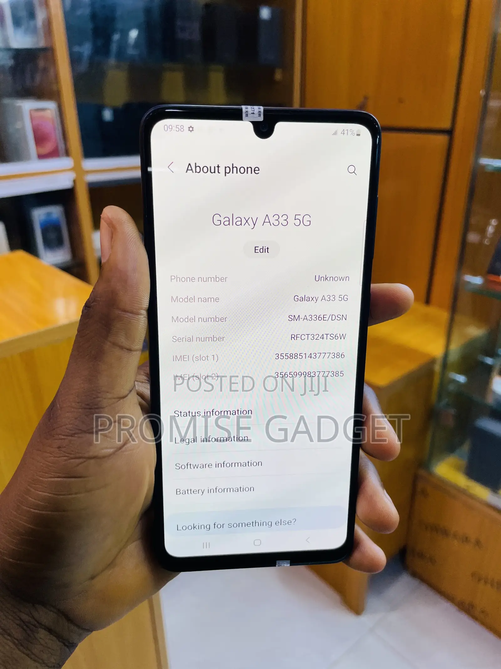 Samsung Galaxy A33 5G 128 GB Black