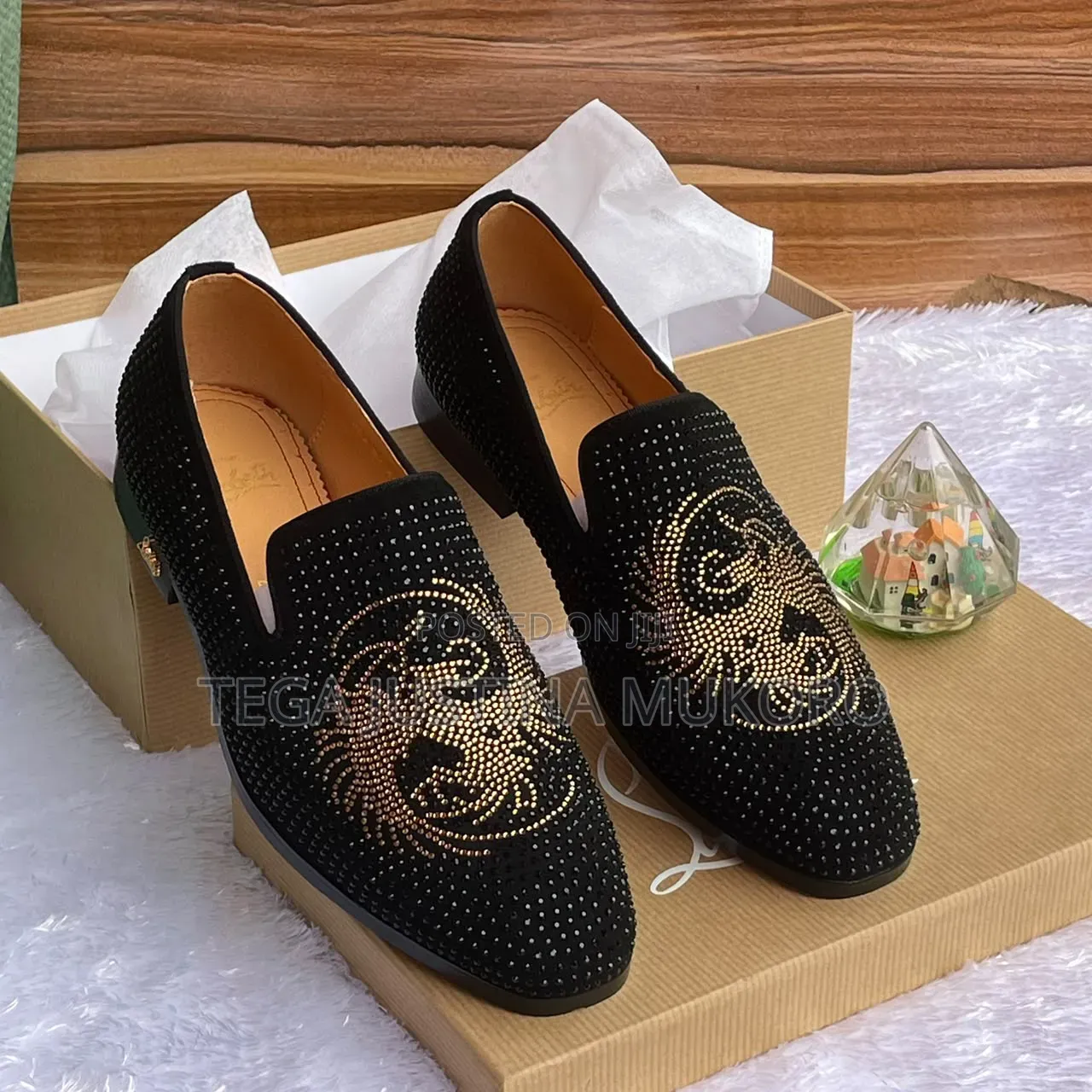 Latest Luxury Men's Studded Dress Shoes