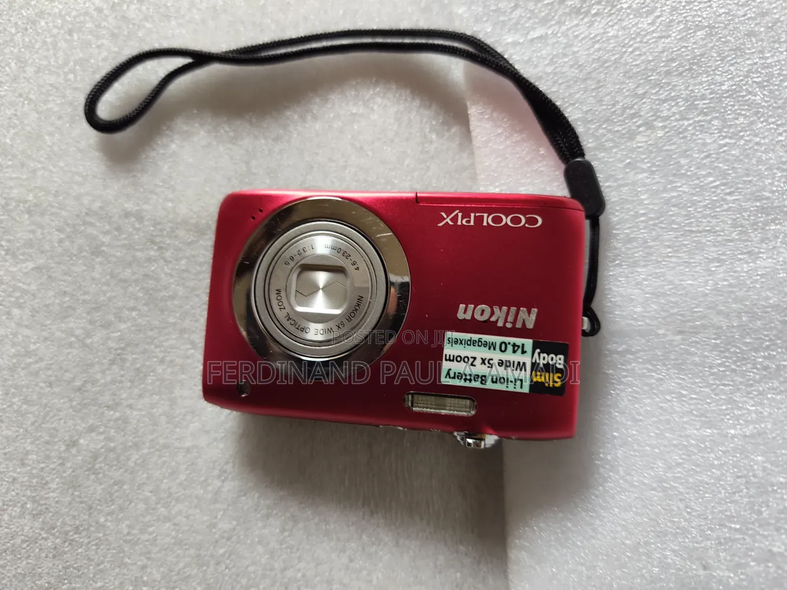 Nikon Digital Photo Video Camera for Vintage Passport Snapping