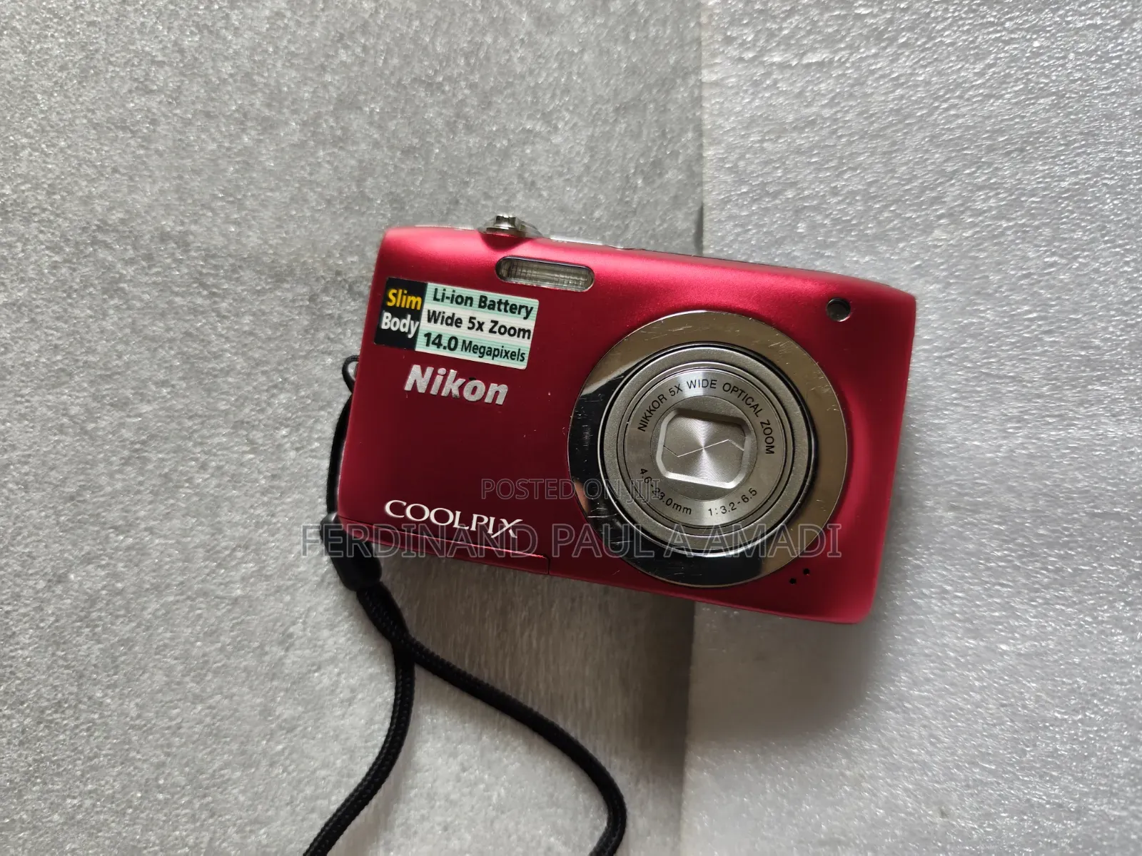 Nikon Digital Photo Video Camera for Vintage Passport Snapping