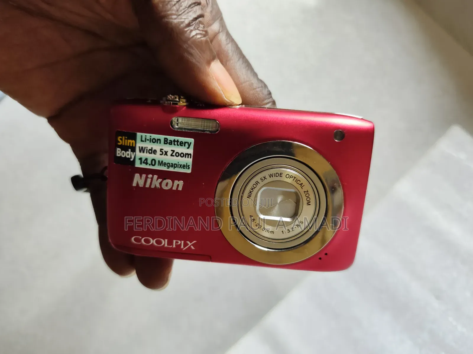 Nikon Digital Photo Video Camera for Vintage Passport Snapping