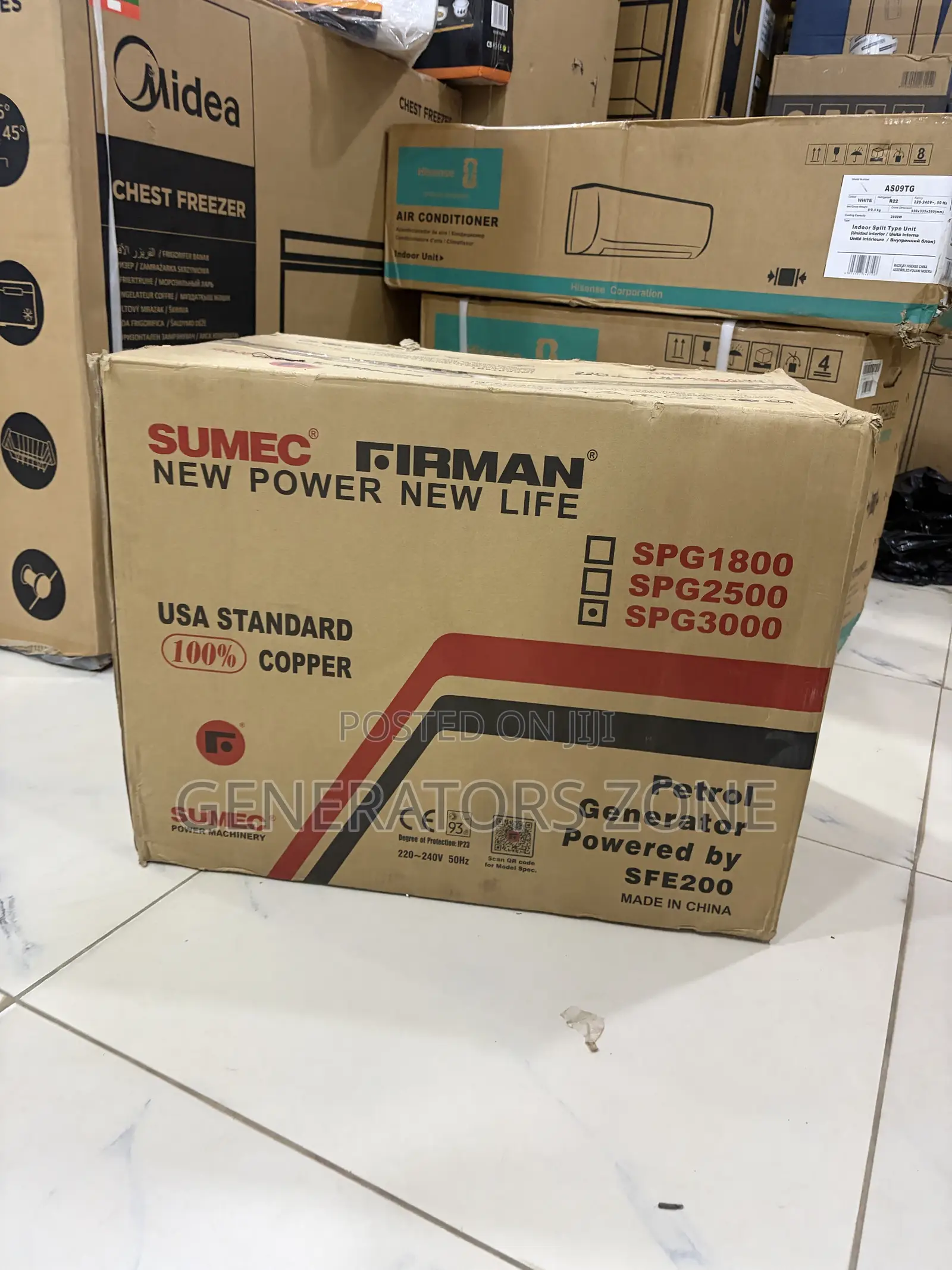 SUMEC Firman ECO 3990ES – Reliable Power Generator for Home Business