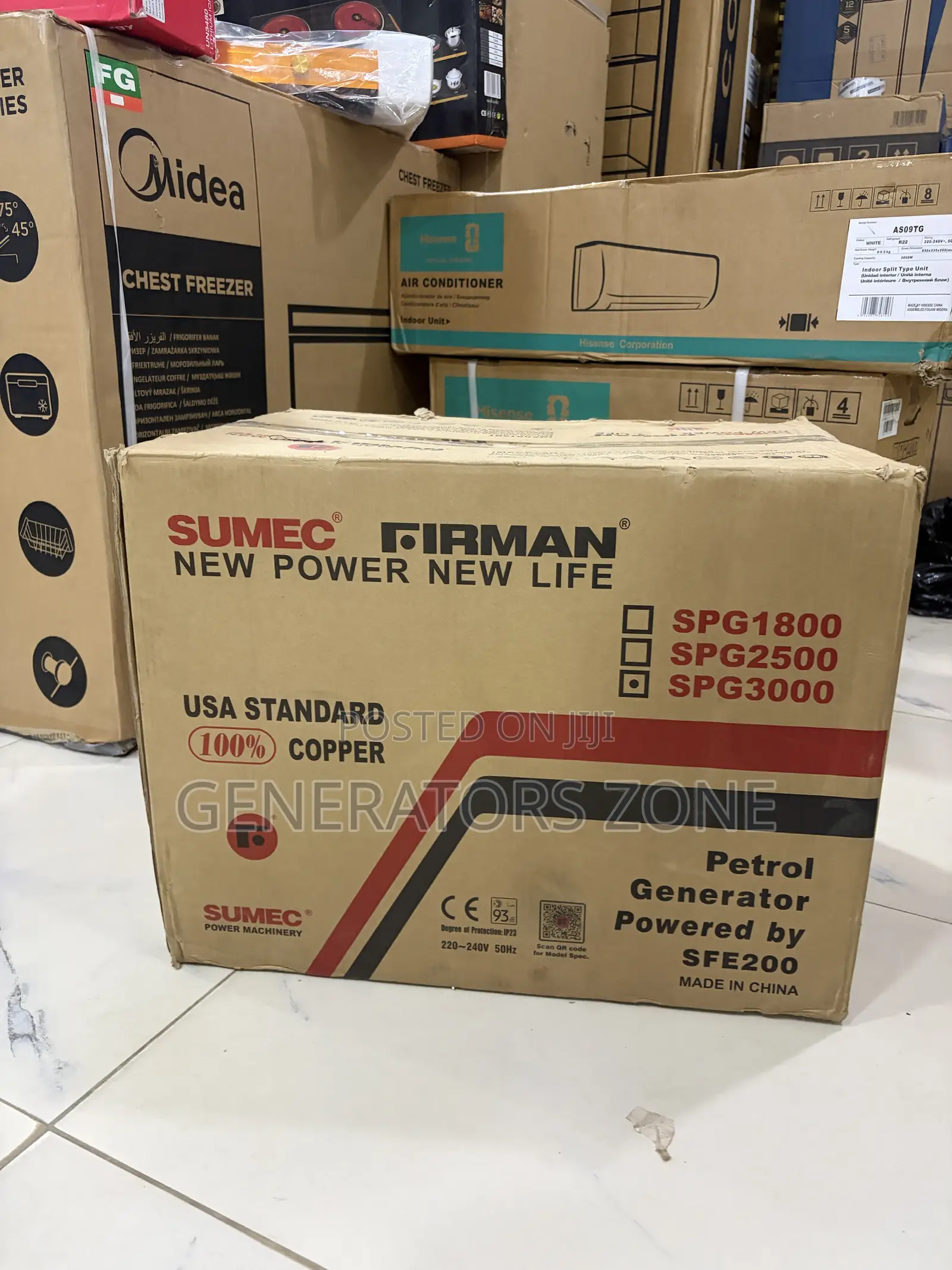 SUMEC Firman ECO 3990ES – Reliable Power Generator for Home Business