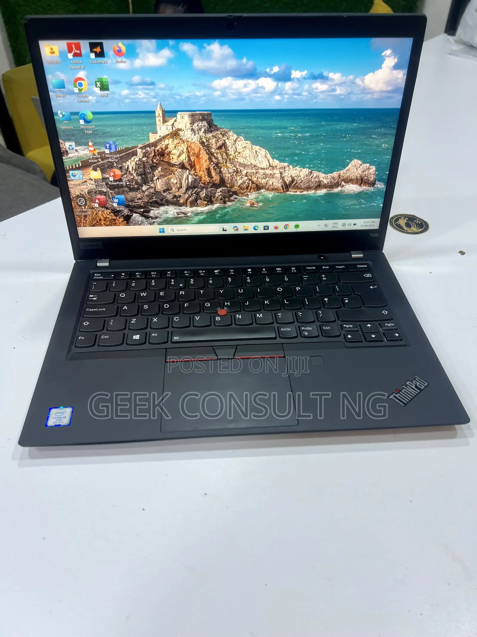 Laptop Lenovo ThinkPad T490s 16GB Intel Core i5 SSD 256GB