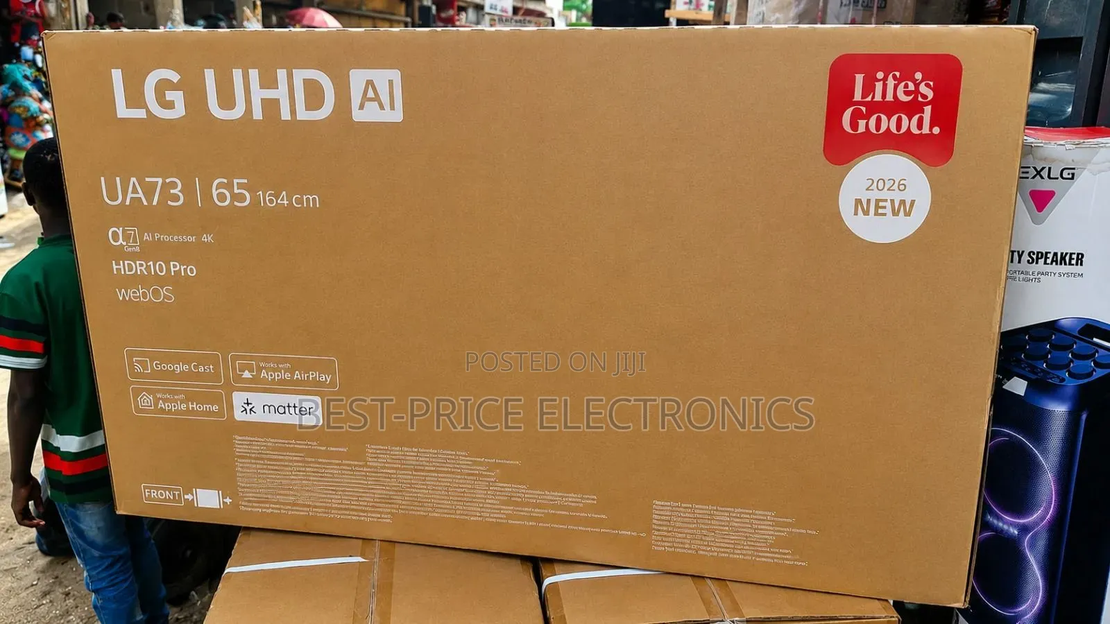LG Smart TV 65inches Frameless