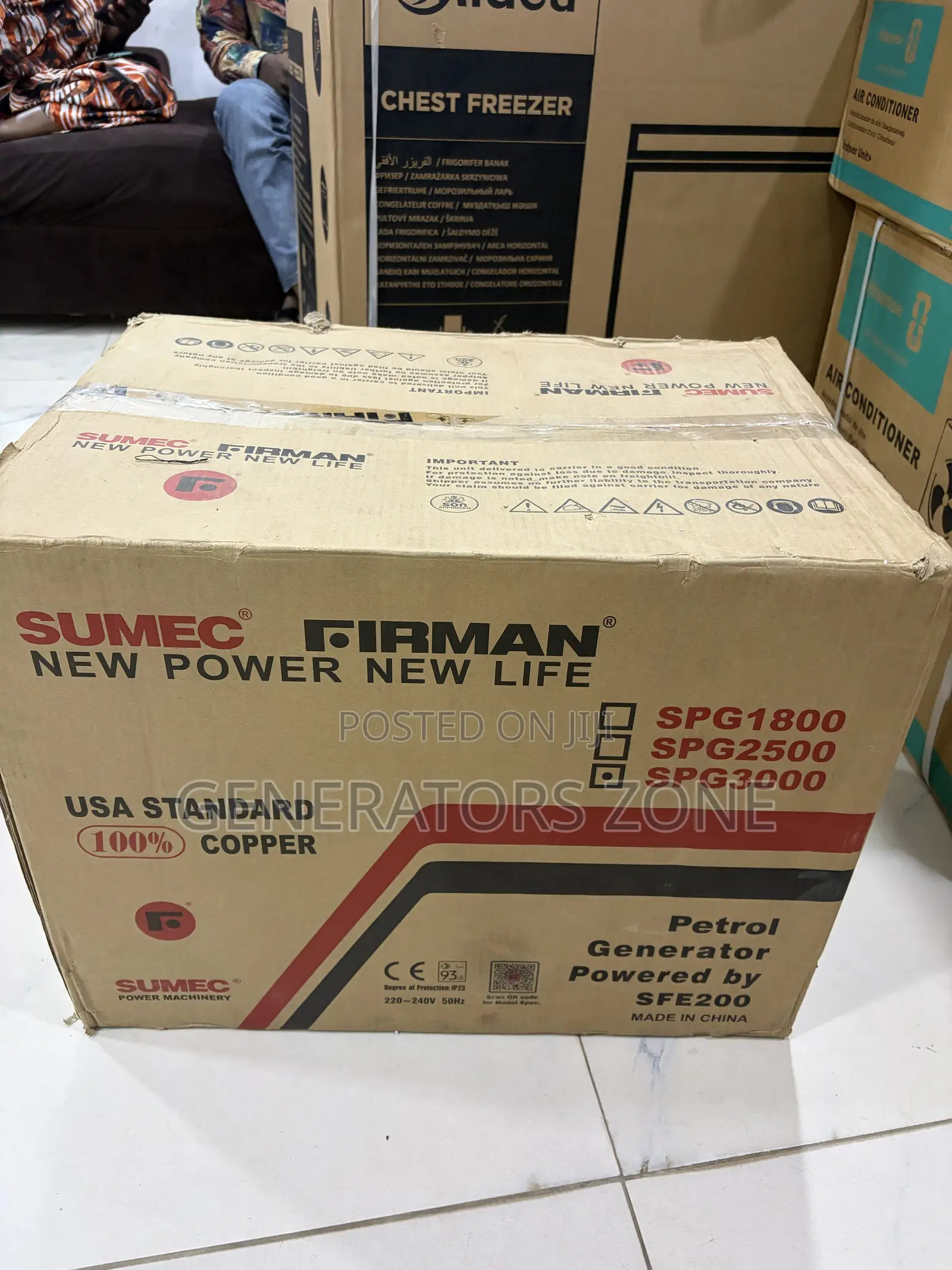 SUMEC FIRMAN ECO3990ES Easy Key Start Generator