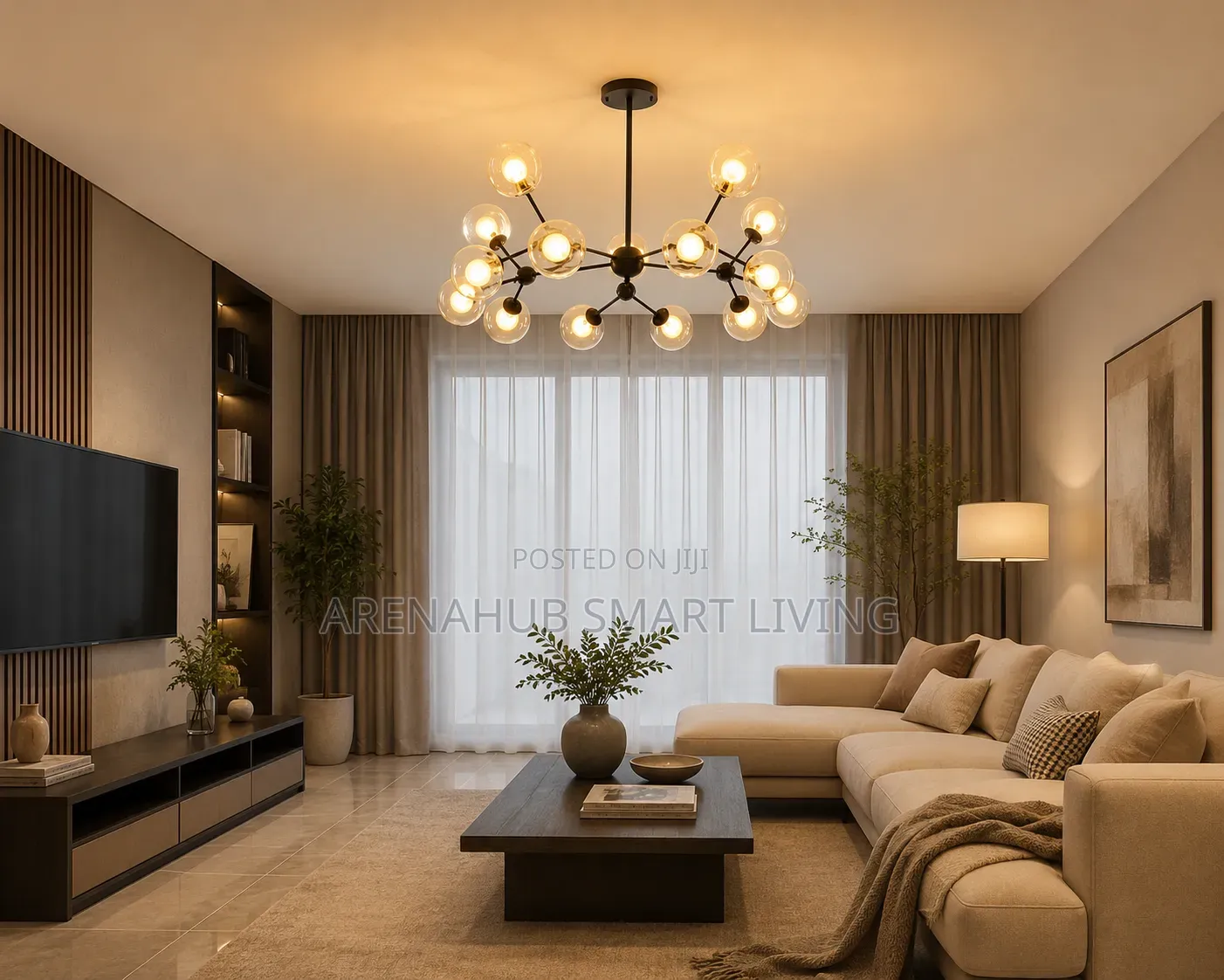 Modern Nordic Chandelier, Creative