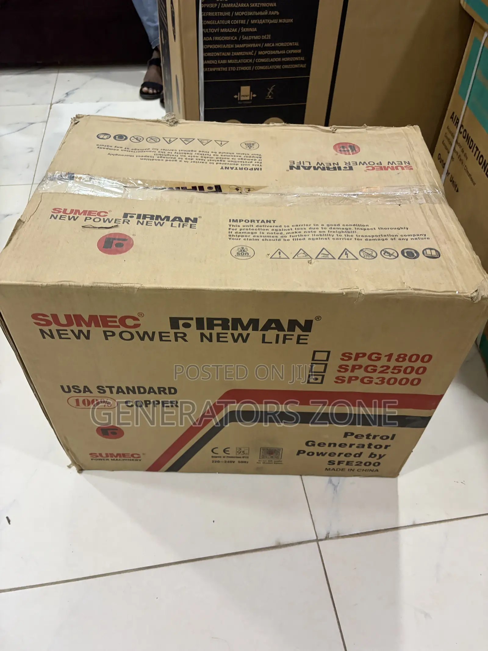 Sumec Firman Rugged Generator Eco3990es