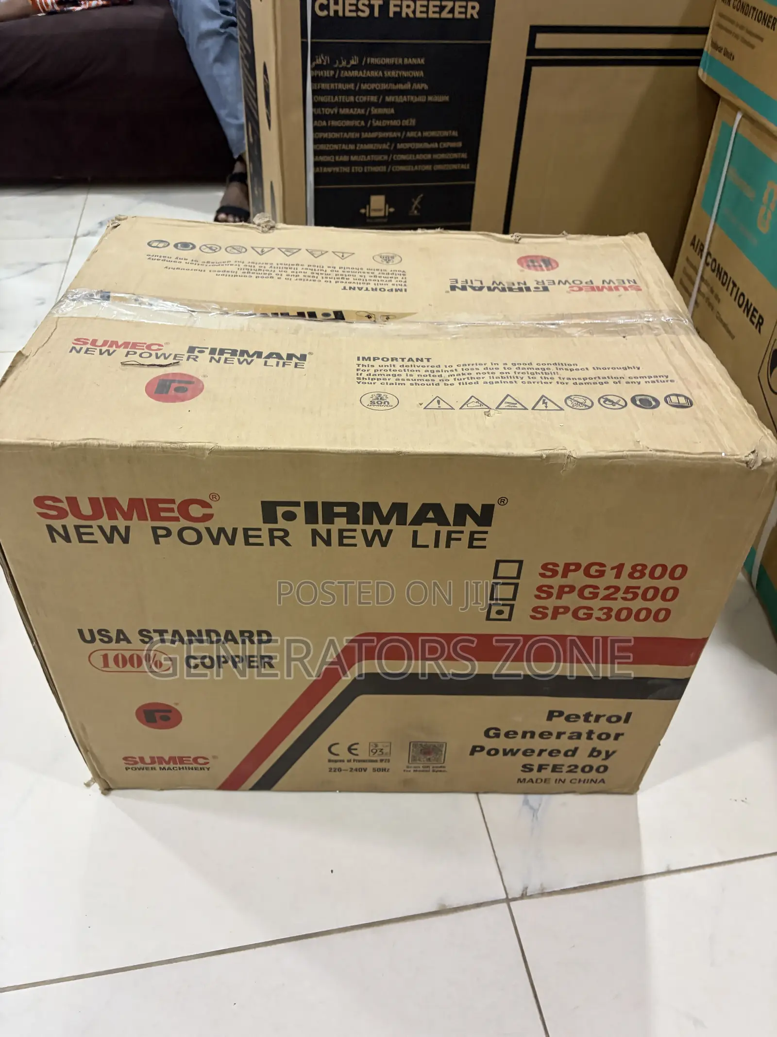 Sumec Firman Rugged Generator Eco3990es