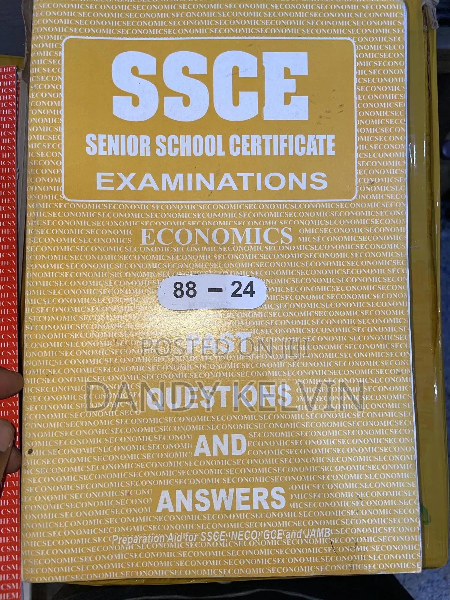 Ssce Past Question