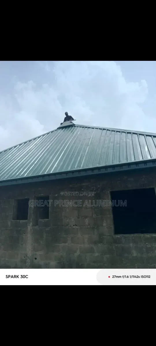 Aluminum Roofing Sheet Brake Green and L