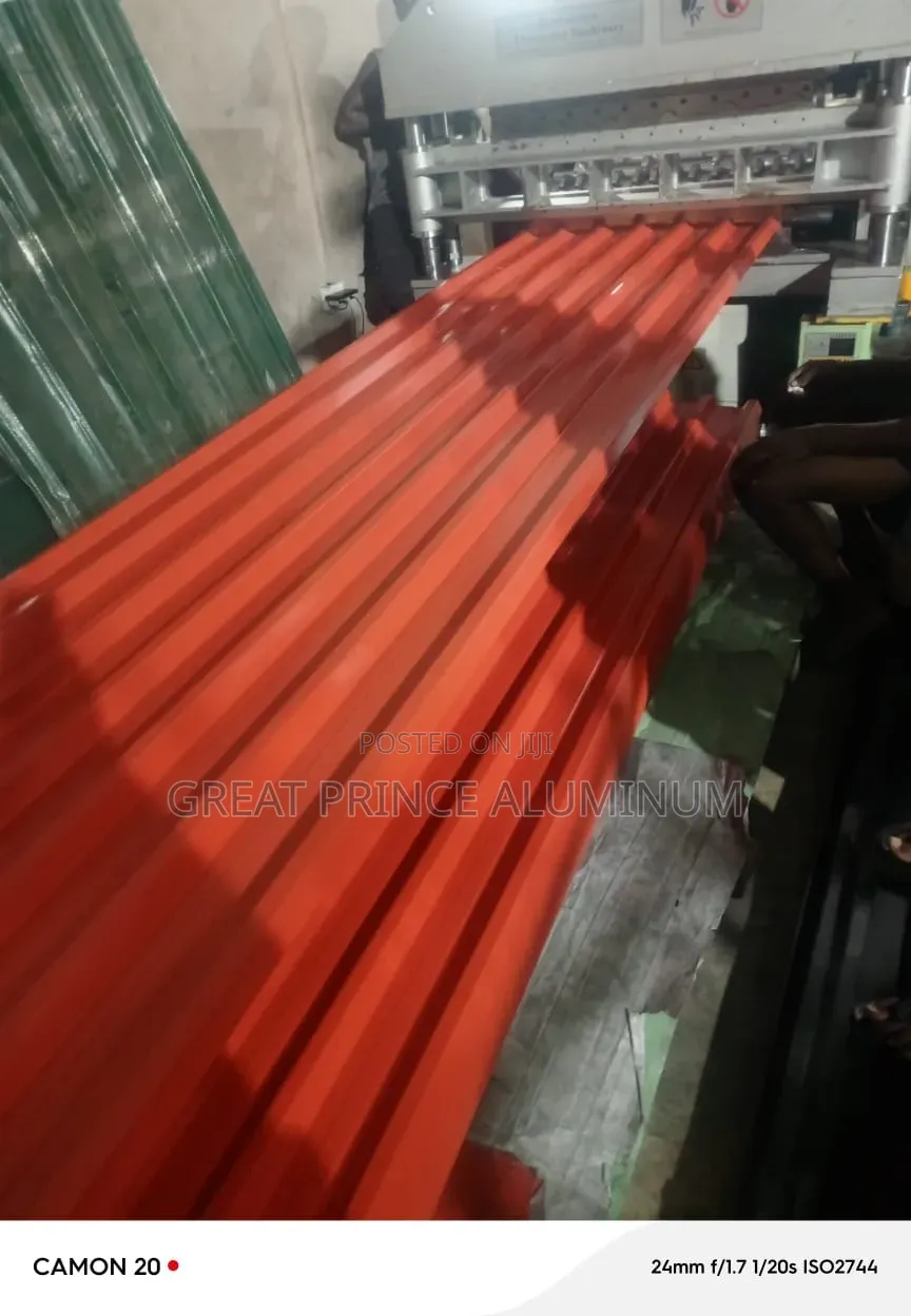Aluminum Roofing Sheet Brake Green and L