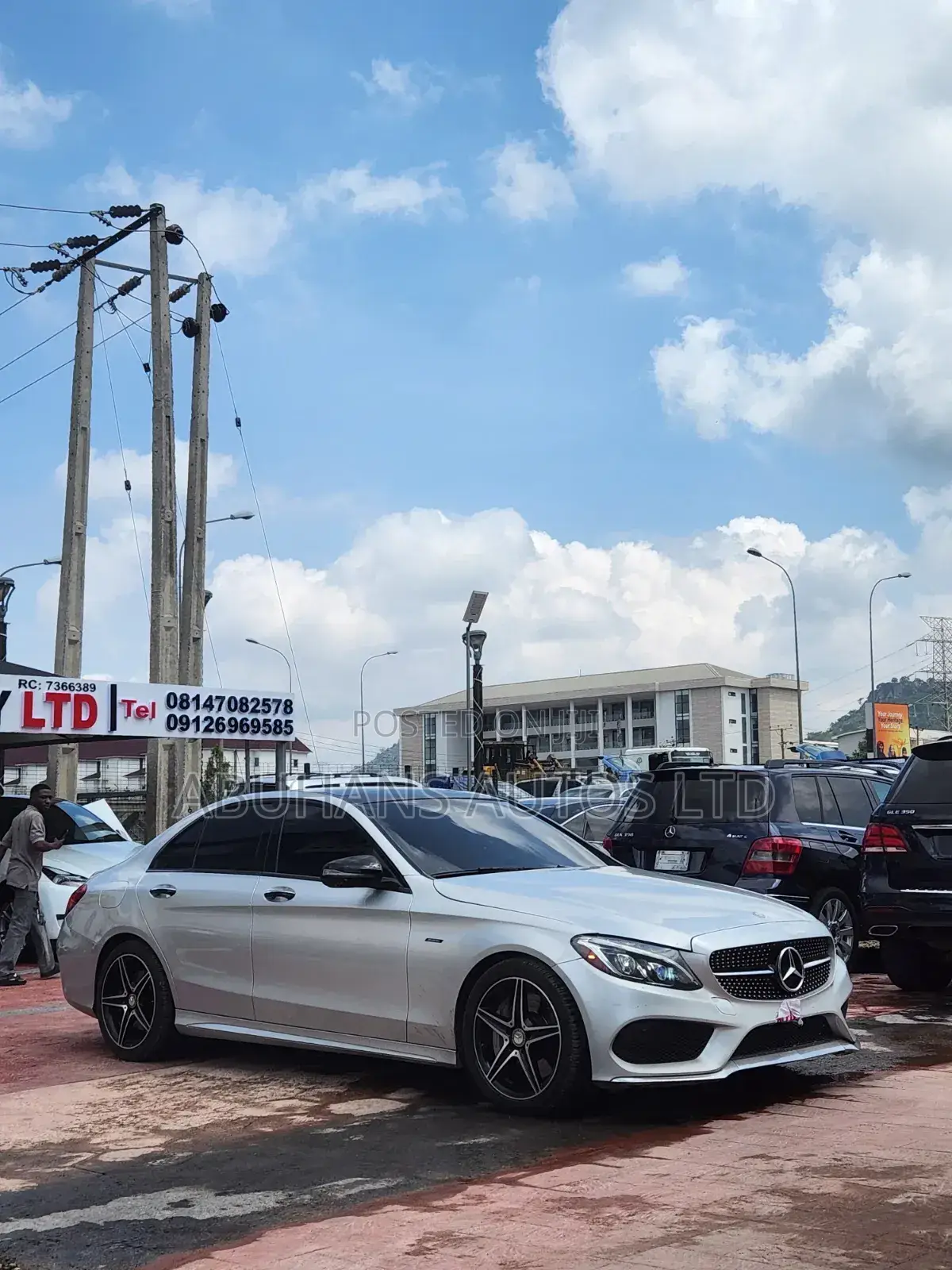 Mercedes-Benz C450 2016 Silver