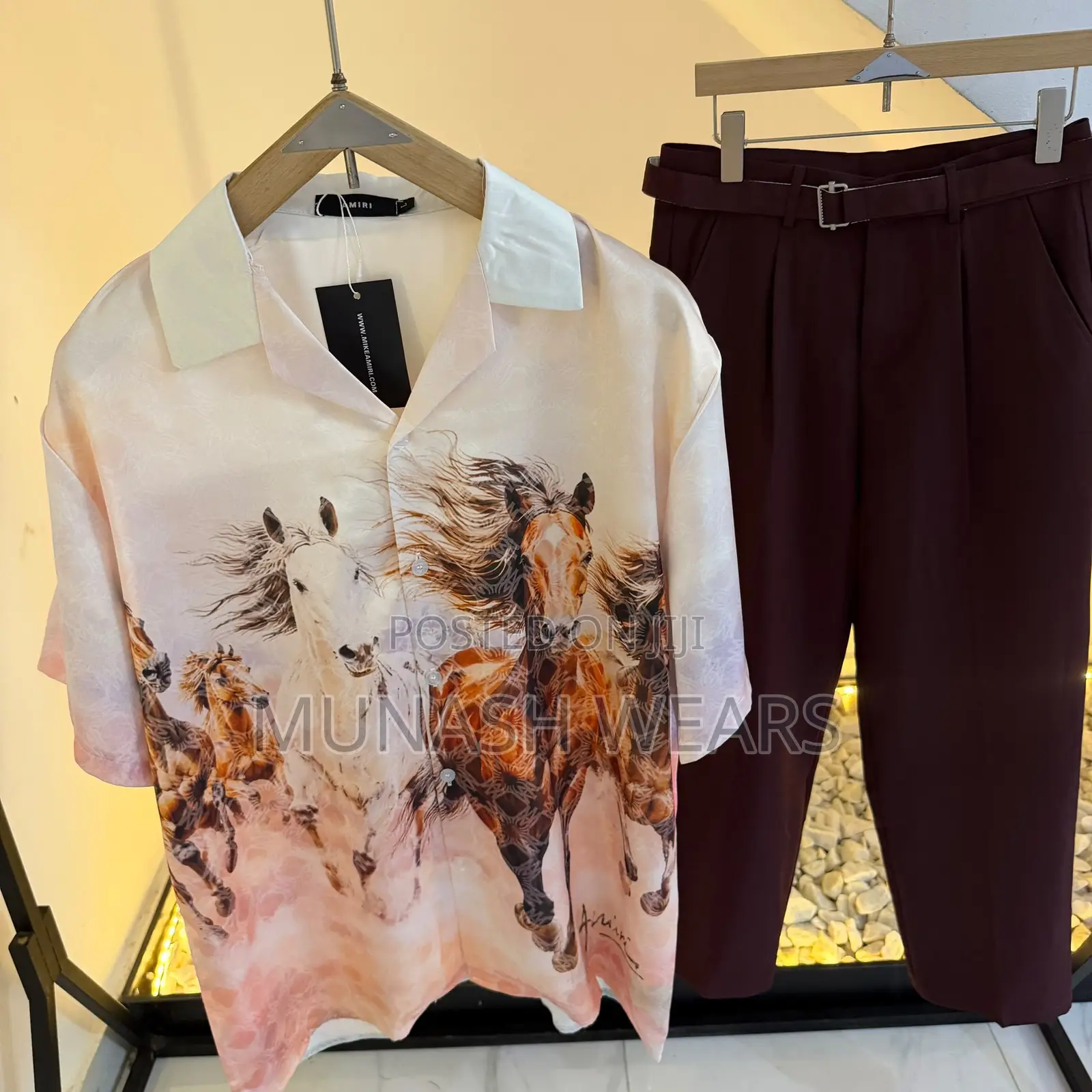 Amiri Shirt X Pant Outfits M-4xl