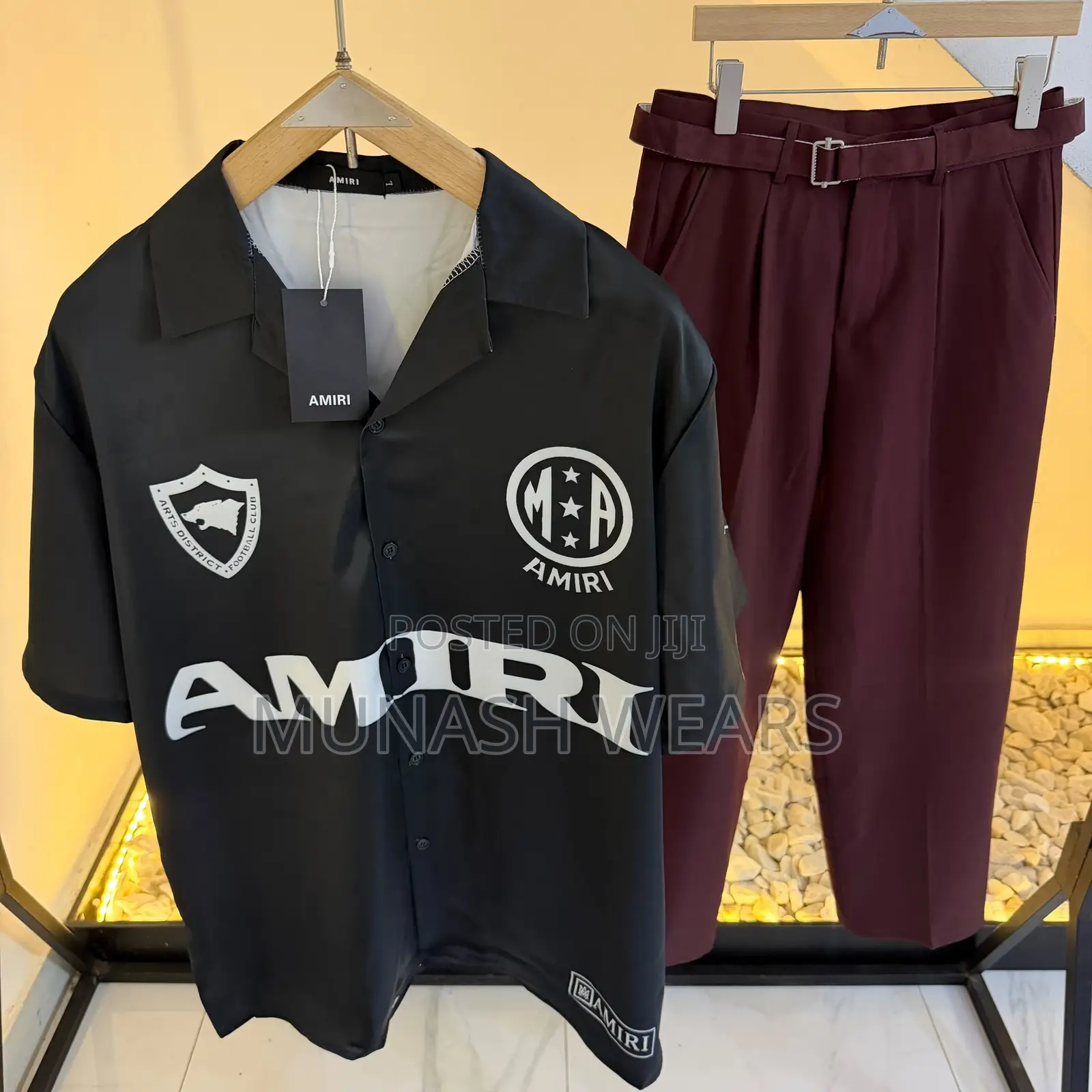 Amiri Shirt X Pant Outfits M-4xl