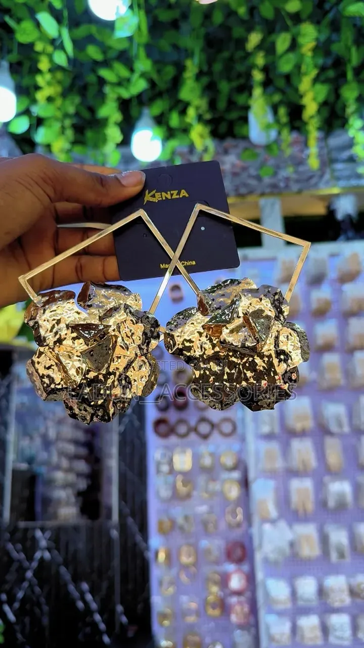 Statement Flower Earrings