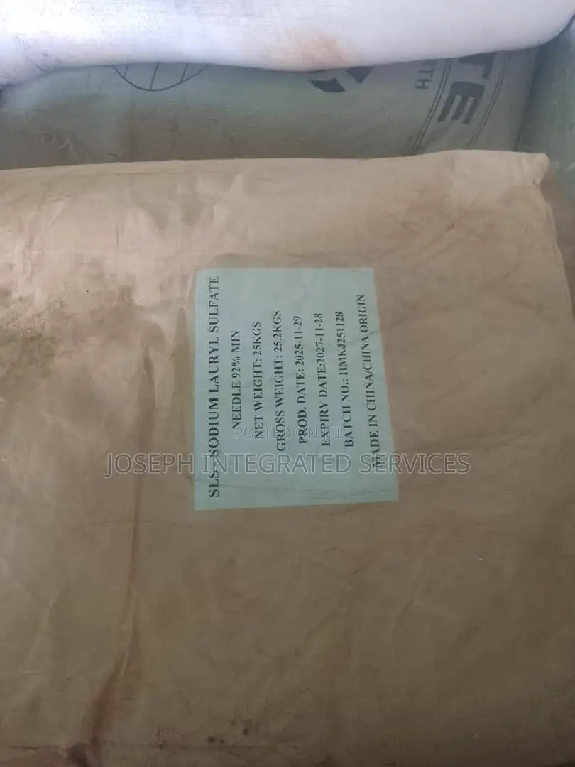 25 Kg Bag of Sodium Lauryl Sulfate (SLS)
