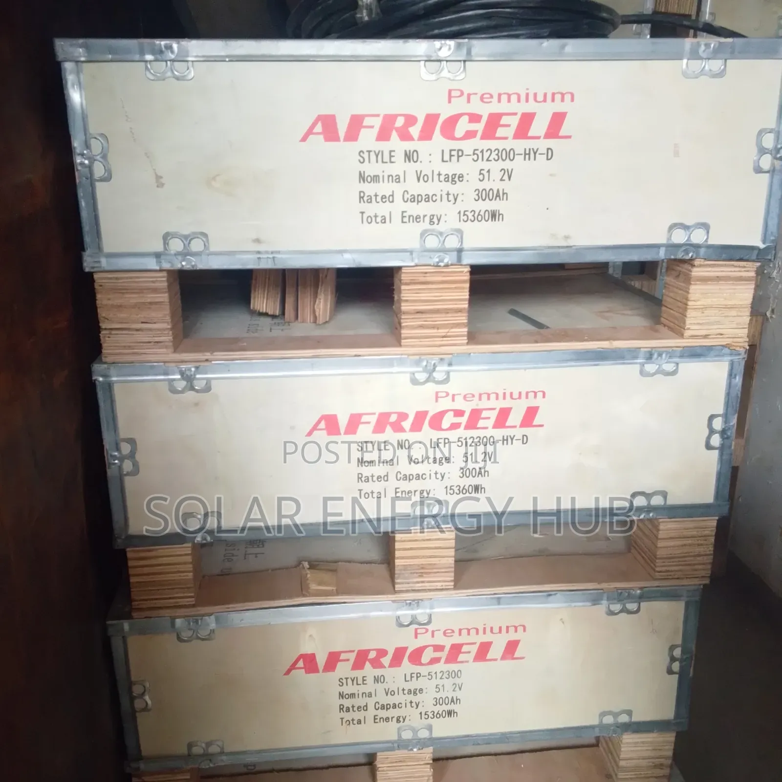15kwh/48v Africell Lithium Battery