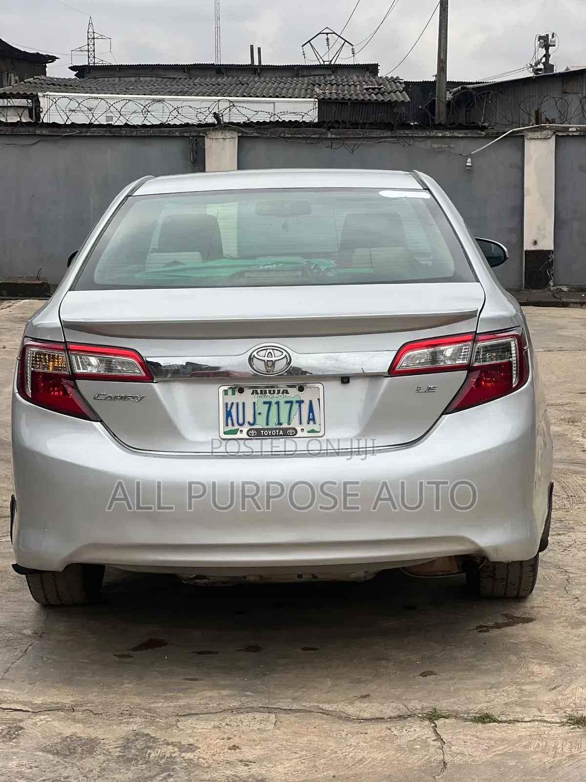 Toyota Camry 2012 Silver