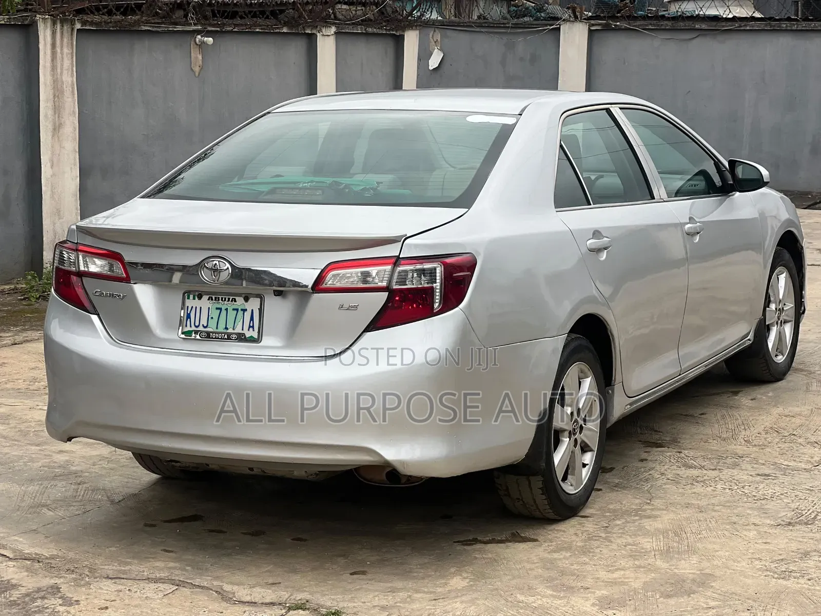 Toyota Camry 2012 Silver