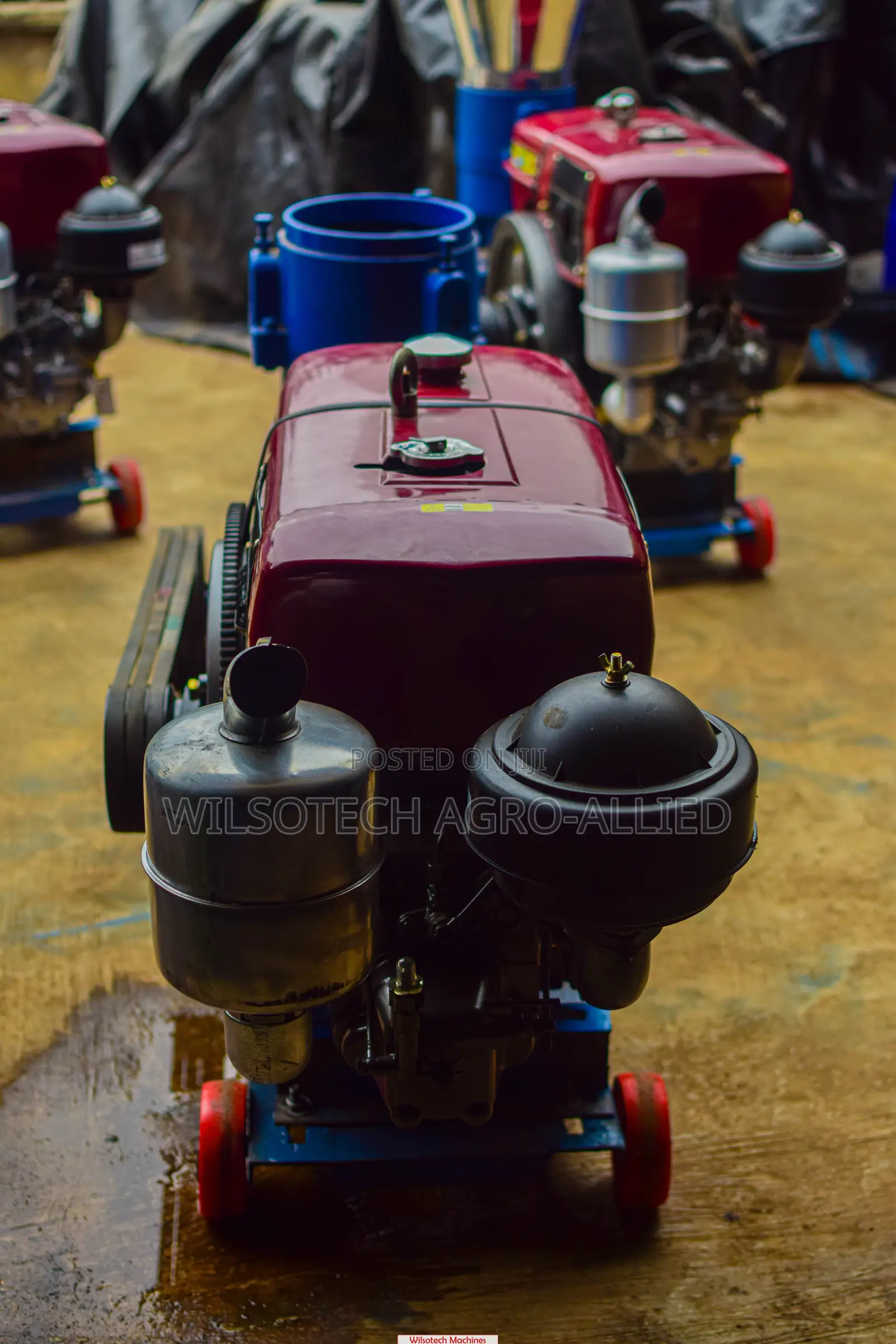 300-400kg/Hr (New Model) Diesel Engine Powered Pelletizer Machine