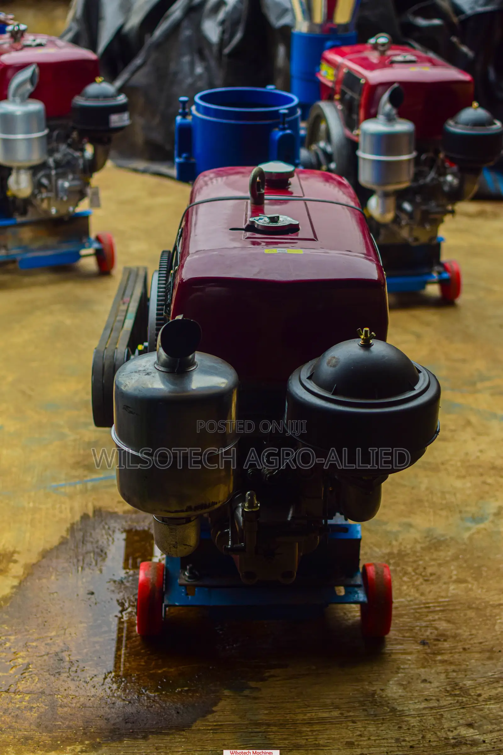 300-400kg/Hr (New Model) Diesel Engine Powered Pelletizer Machine