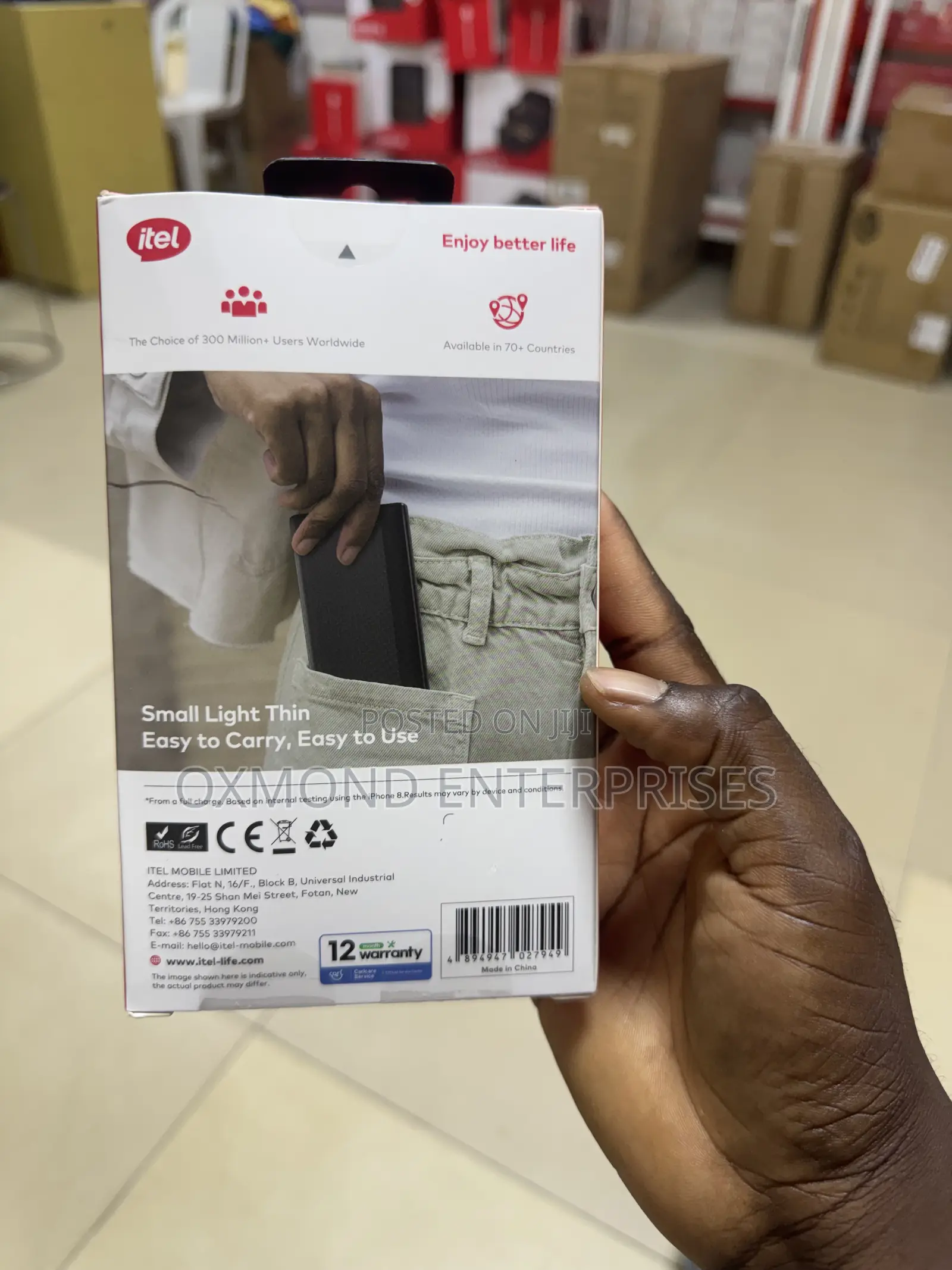 Itel 10,000 MAH Power Bank