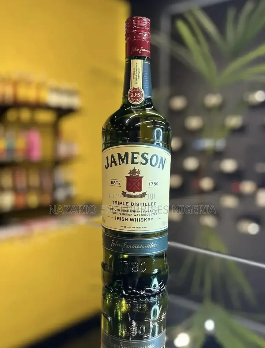 Jameson Irish Whiskey – 700ml by 12 Bottles