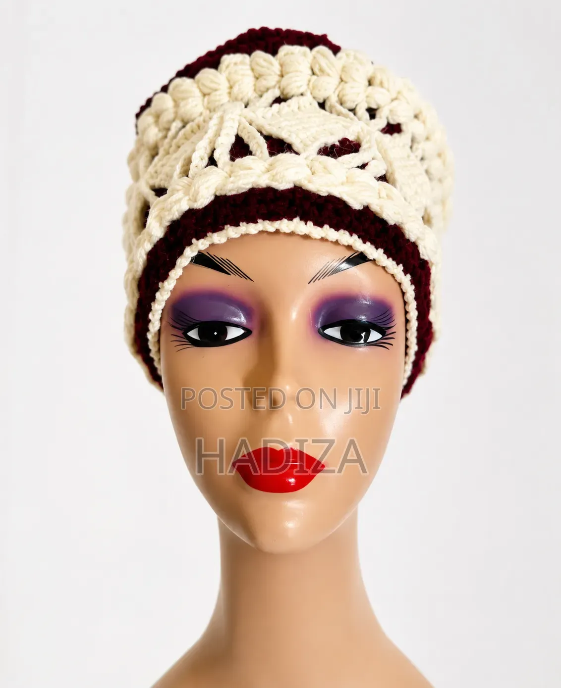 Handmade Crochet Lace Beanie