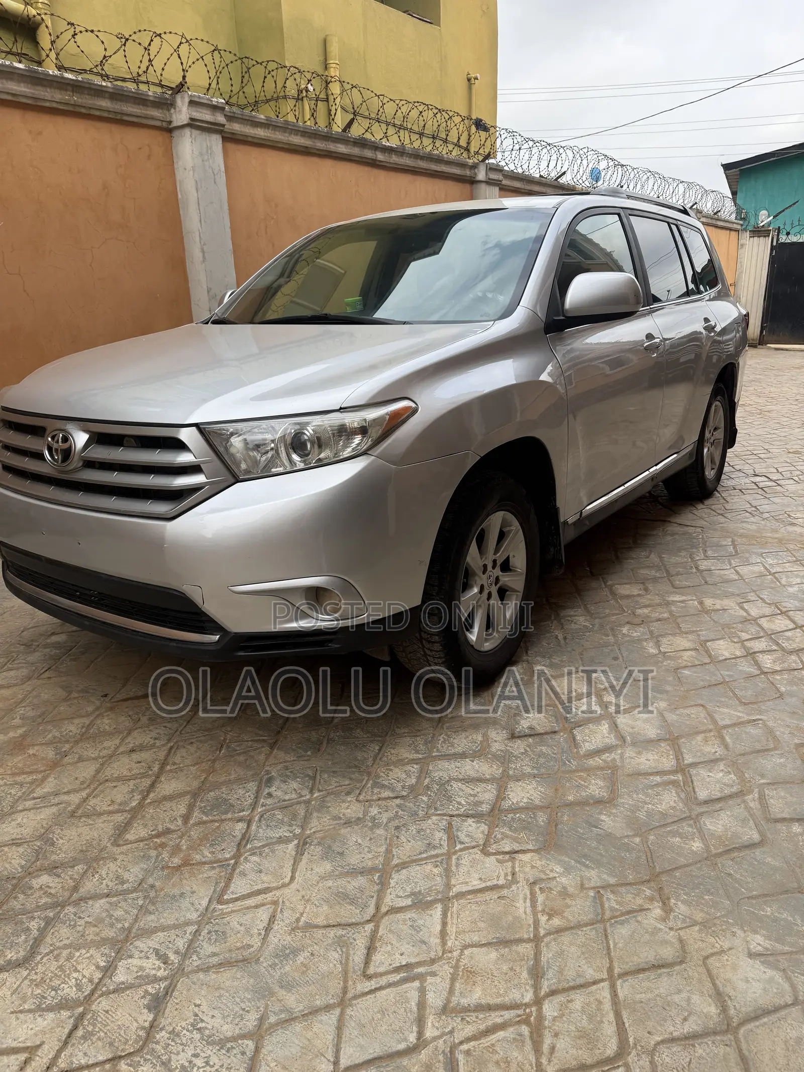Toyota Highlander 2012 Silver